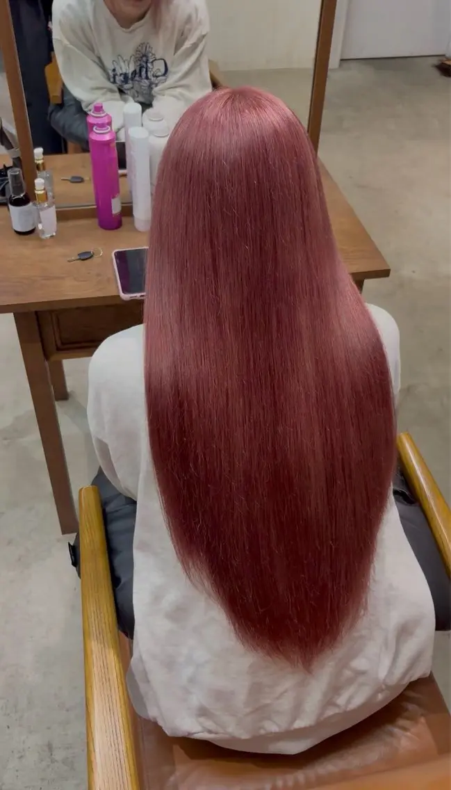 ロング カット ヘアカラー トリートメント SONO 【一宮】のヘアスタイル