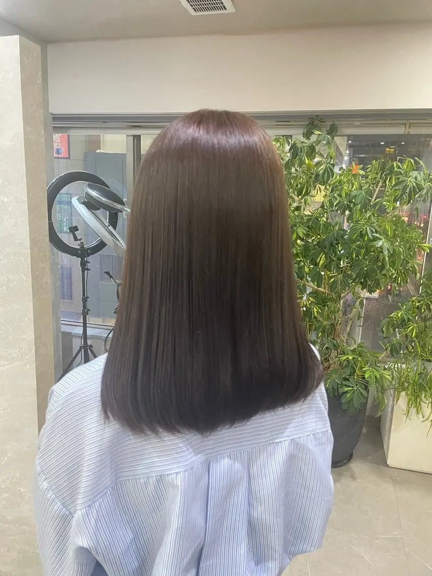 【レディース限定】カット＋カラー🌿‬(トリートメント付き)の写真