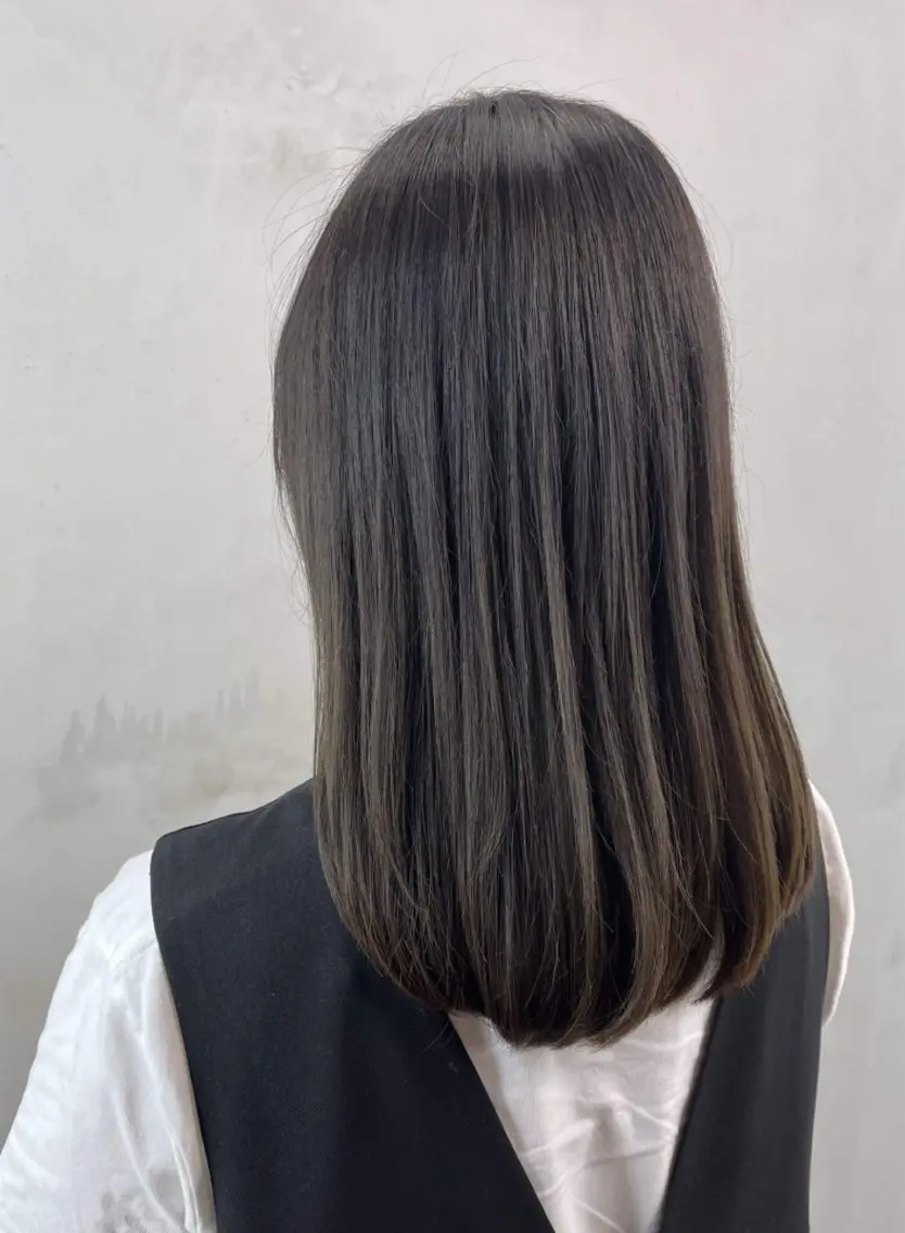 ロングカットの写真