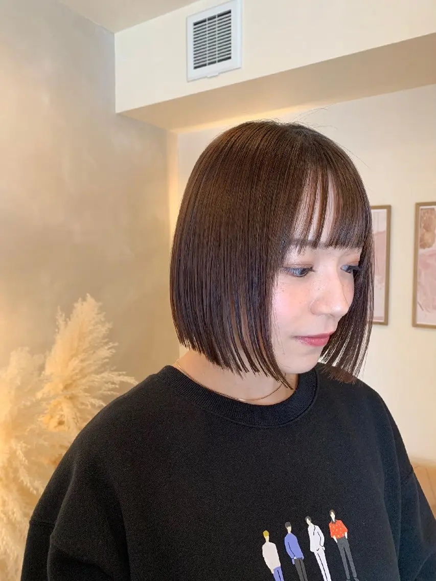 ショート 栄/艶カラー/ /ioriのヘアスタイル