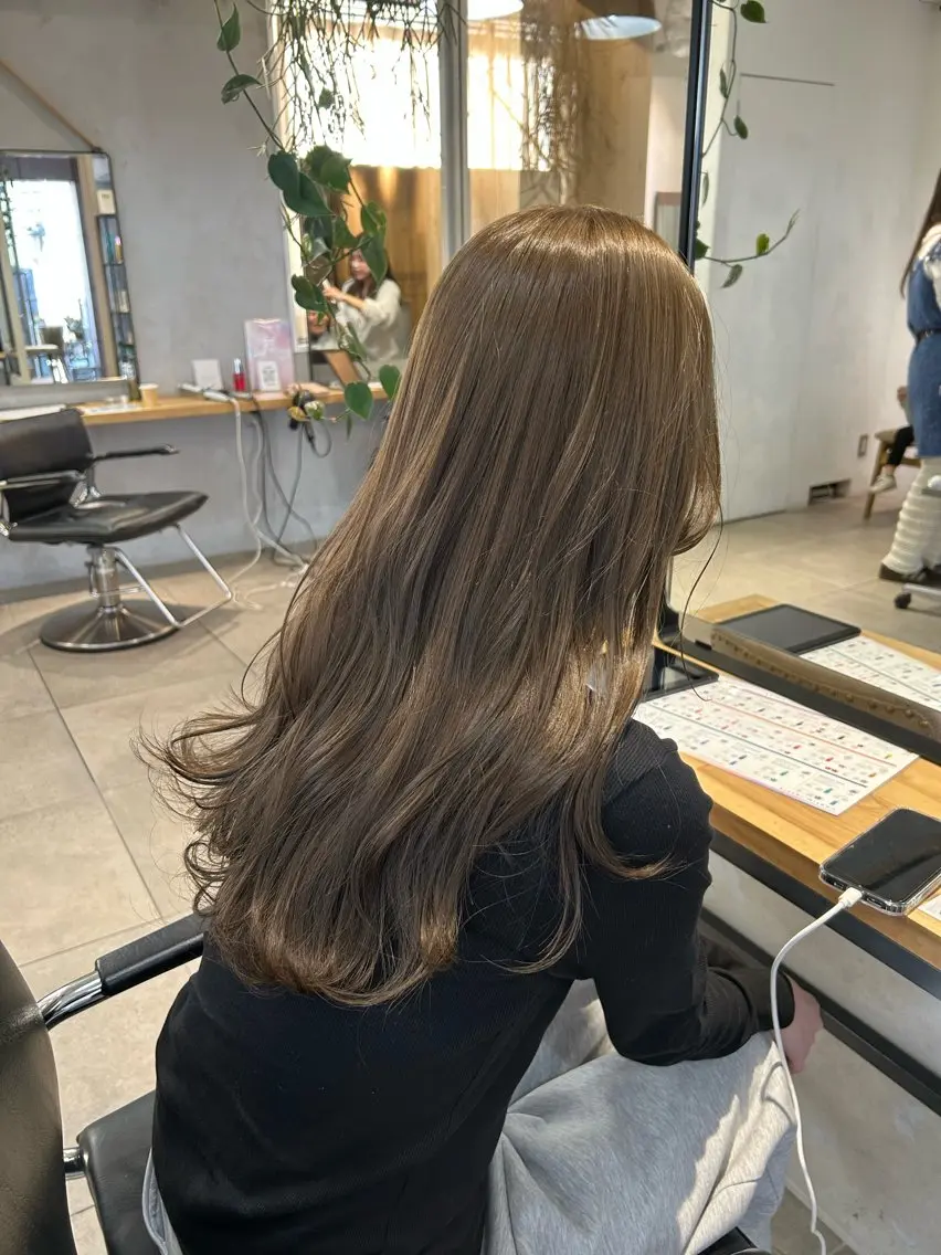 ロング カラー ❕マンツーマン施術❕ 🍊Moemiのヘアスタイル