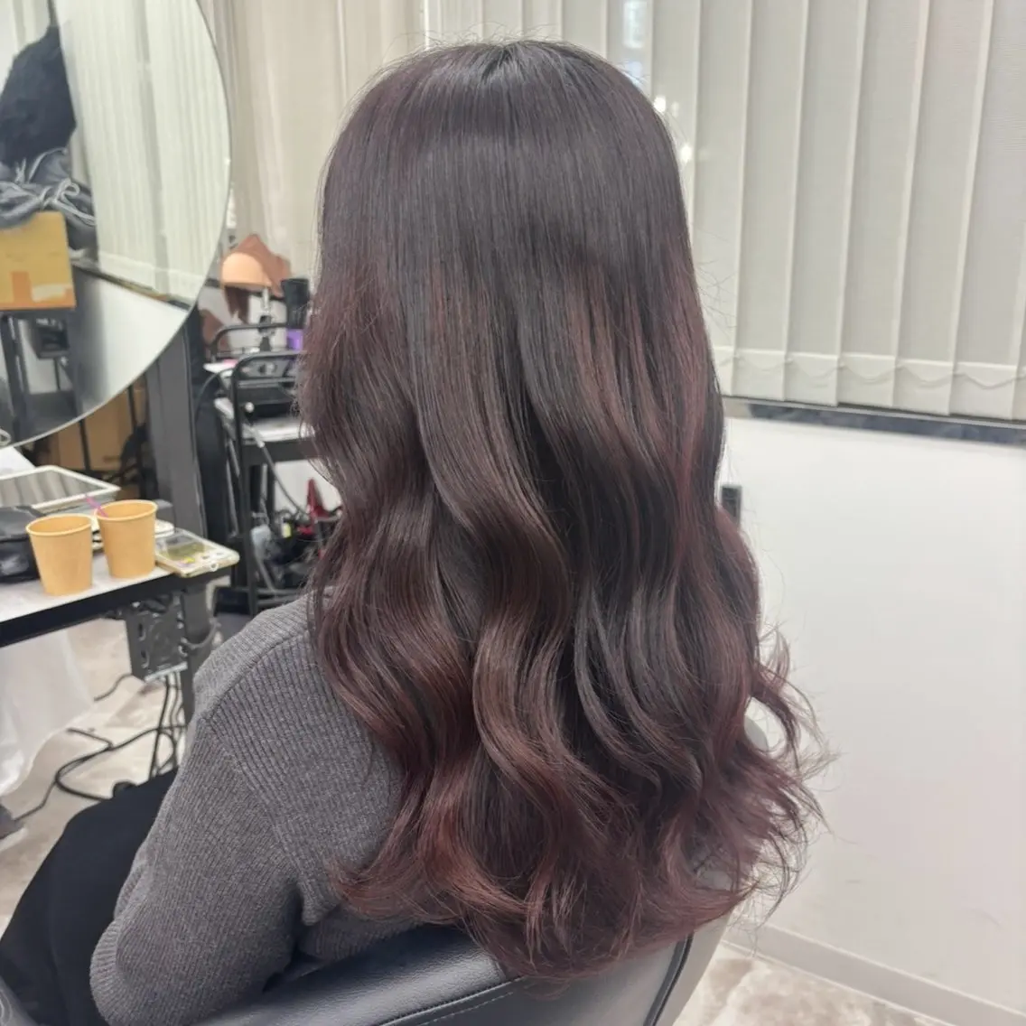 ロング カラー ヘアカラー Ren. 🦋デザインカラーのヘアスタイル