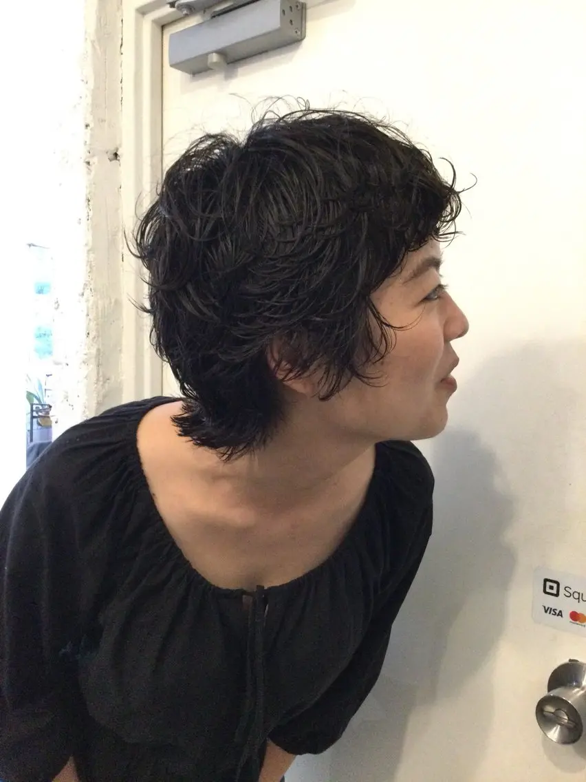 ショート パーマ ✴︎UNU ✴︎モエカのヘアスタイル