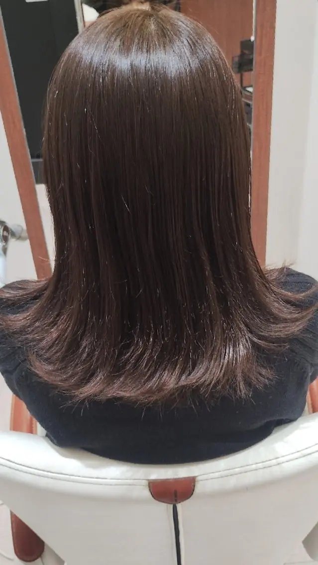 ミディアム カラー 丸山 正真のヘアスタイル