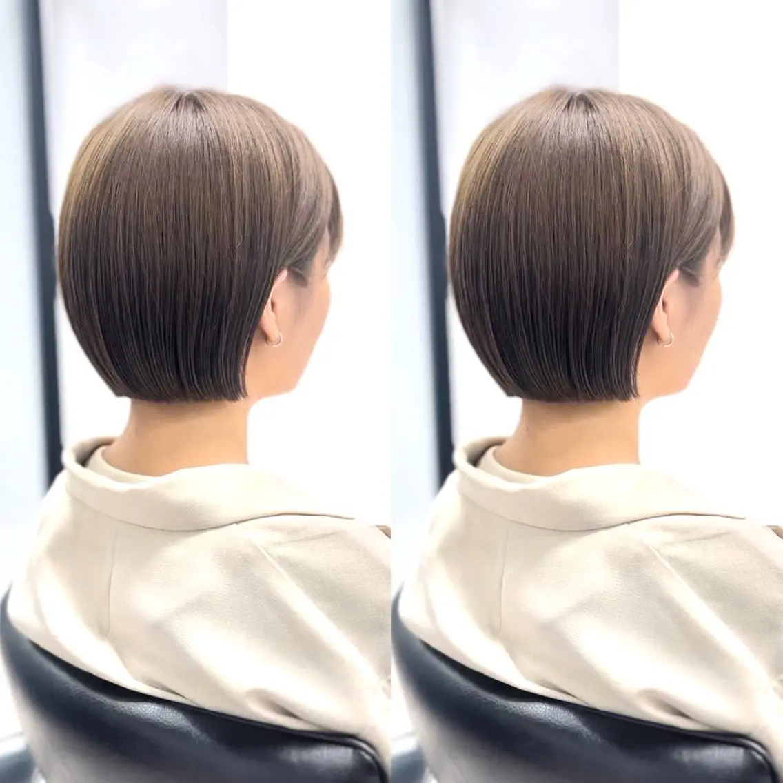 ショート カラー ボブ ショートヘア、ボブ こやさん　コヤマのヘアスタイル