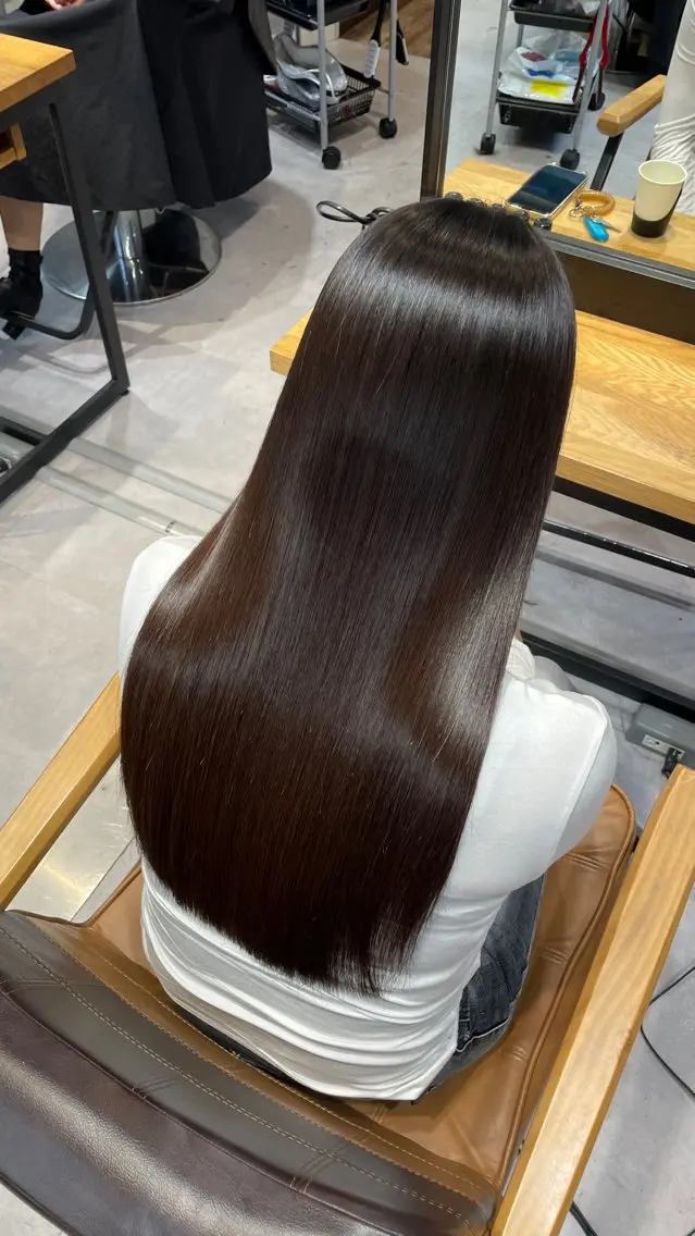 ロング 髪質改善 トリートメント ヘアカラー トリートメント 🦅髪質改善/ ハルヤマタカヤ🦅のヘアスタイル