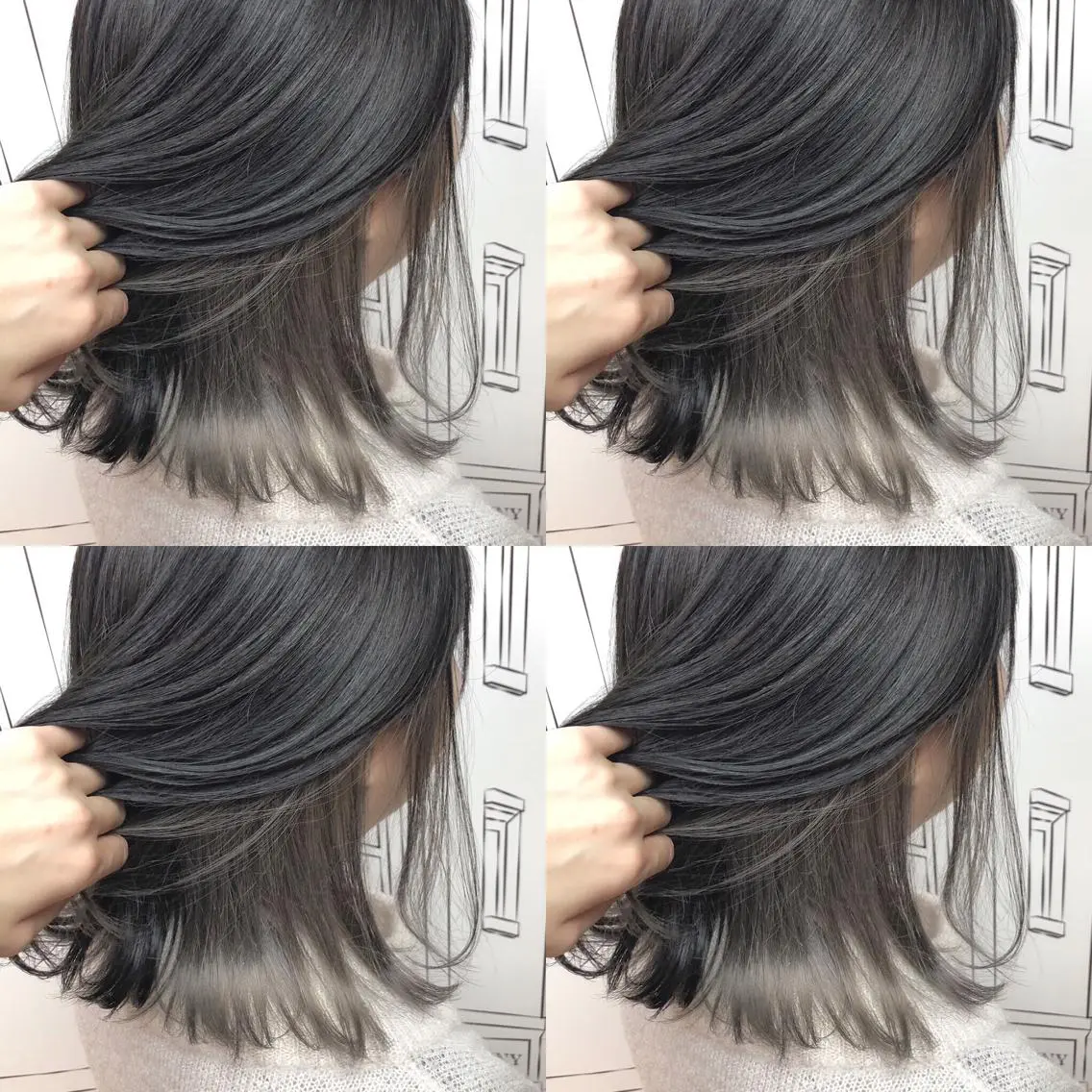 ミディアム カラー インナーカラー TOMOKA 艶髪/髪質改善🫧のヘアスタイル
