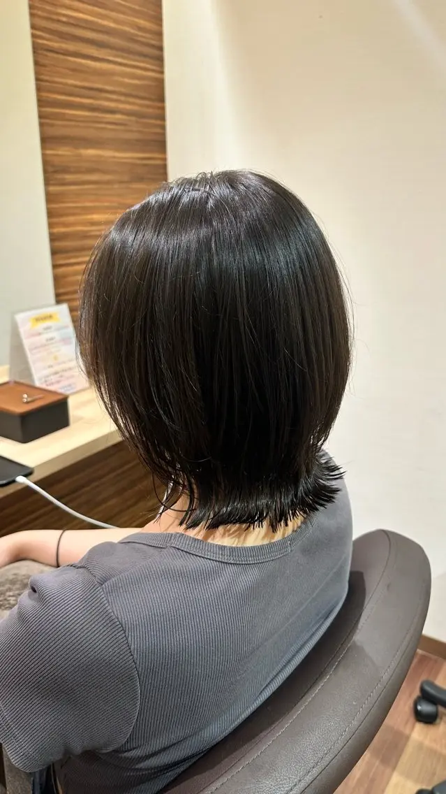 ミディアム ウルフカット 個室サロン🕊️ 飯塚優希のヘアスタイル