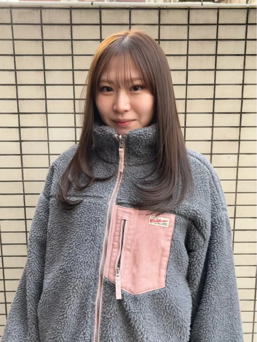 ロング カット ヘアカラー トリートメント 園田 渉 ◤SHIKIO◢のヘアスタイル