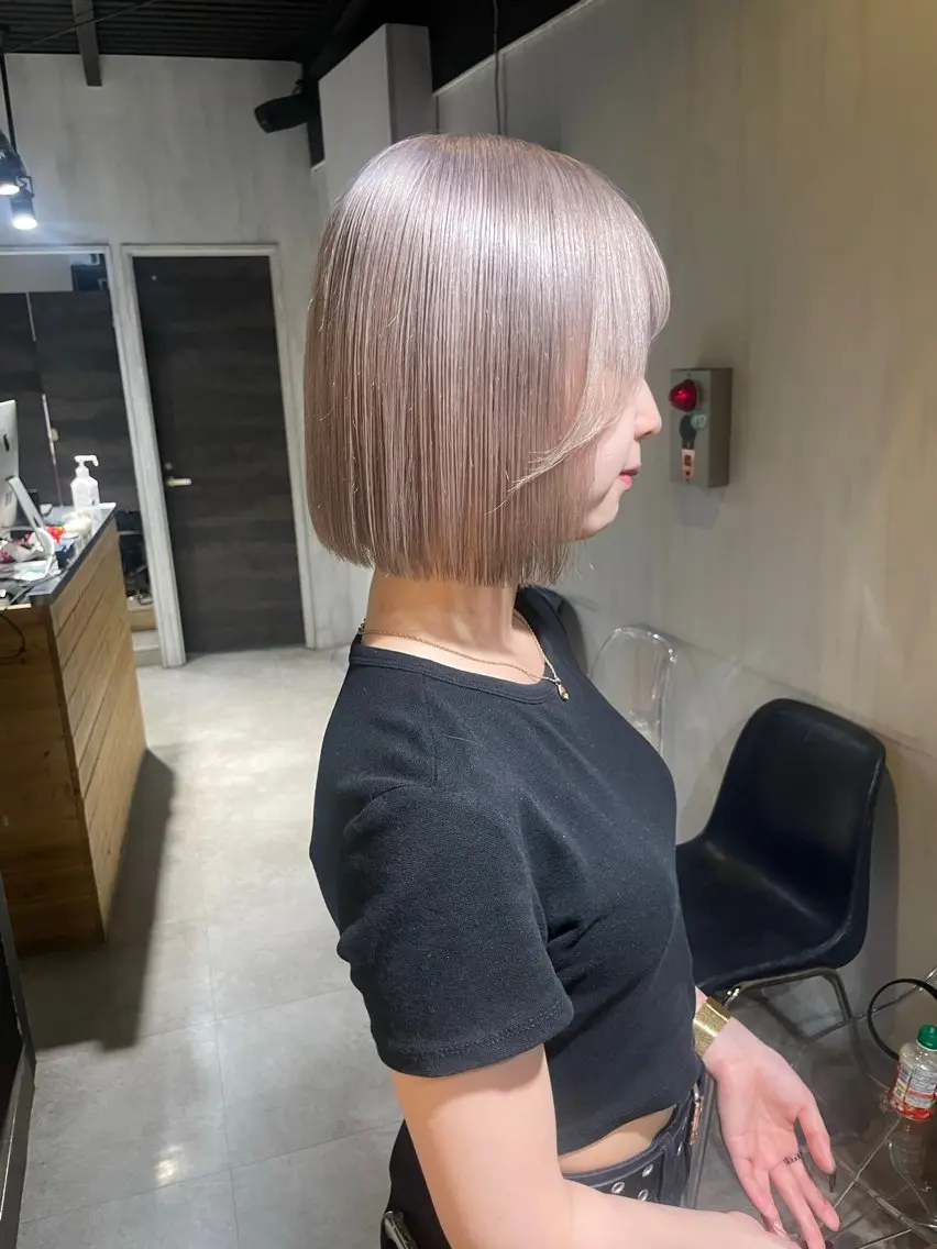 ショート カラー ヘアカラー トリートメント ヘッドスパ ヘアセット 🦋ボブ・ショート・ レイヤー🦋トシキのヘアスタイル