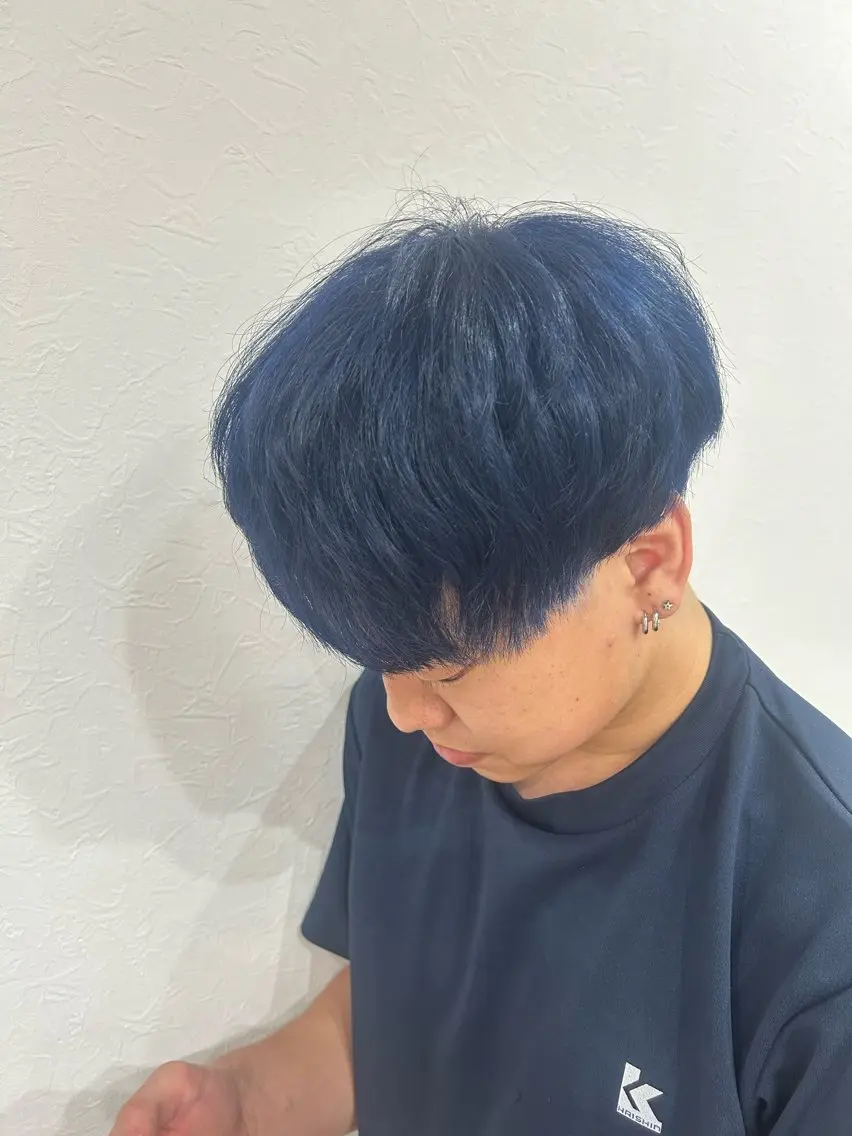 カラー メンズ 町田 未希のヘアスタイル