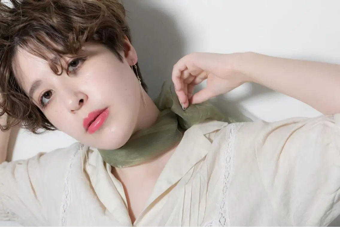 ショート パーマ ヘアアレンジ AGU akariのヘアスタイル