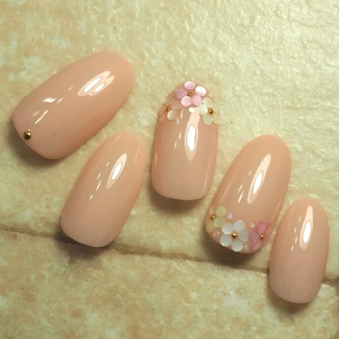 初回★シンプルオフィスネイルの写真