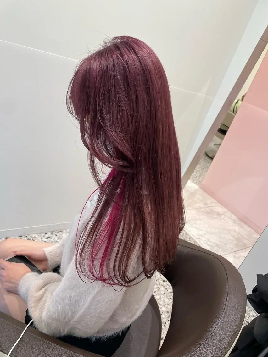 【リピーター様】カット+インナーカラー+ケラスターゼトリートメント¥22500の写真