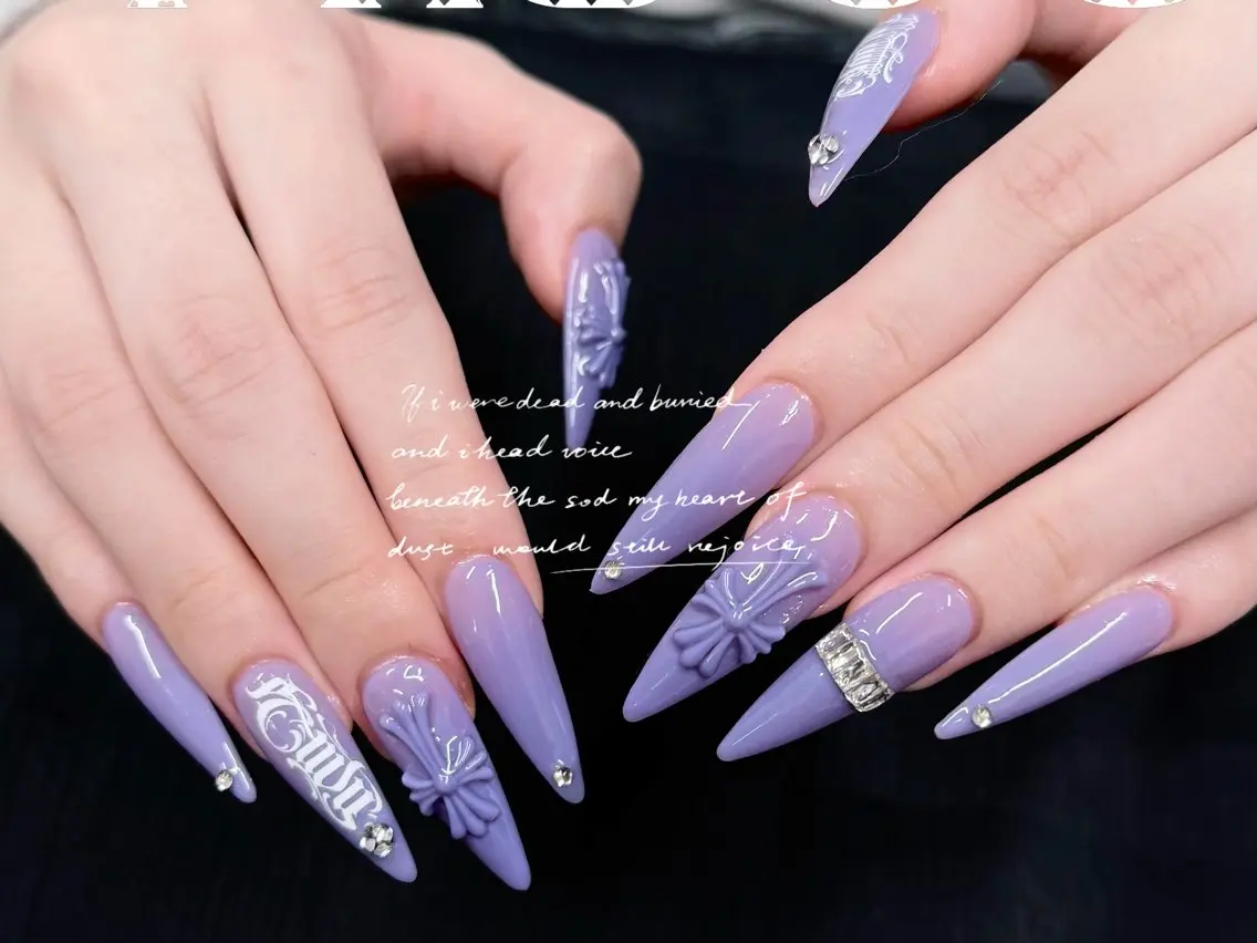ネイル ハンドネイル 💜MIYA NAIL鶴見店のネイルデザイン
