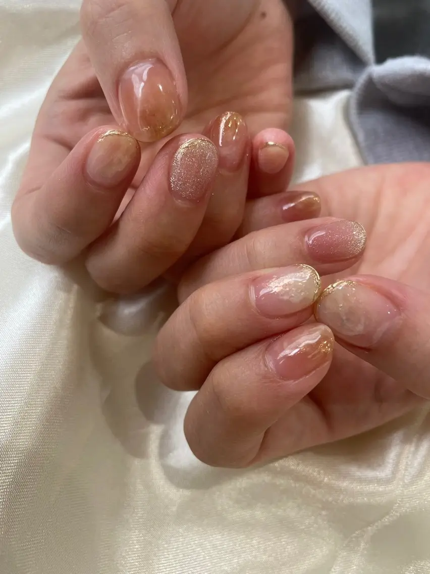 ネイル ハンドネイル 久田 悠佳のネイルデザイン