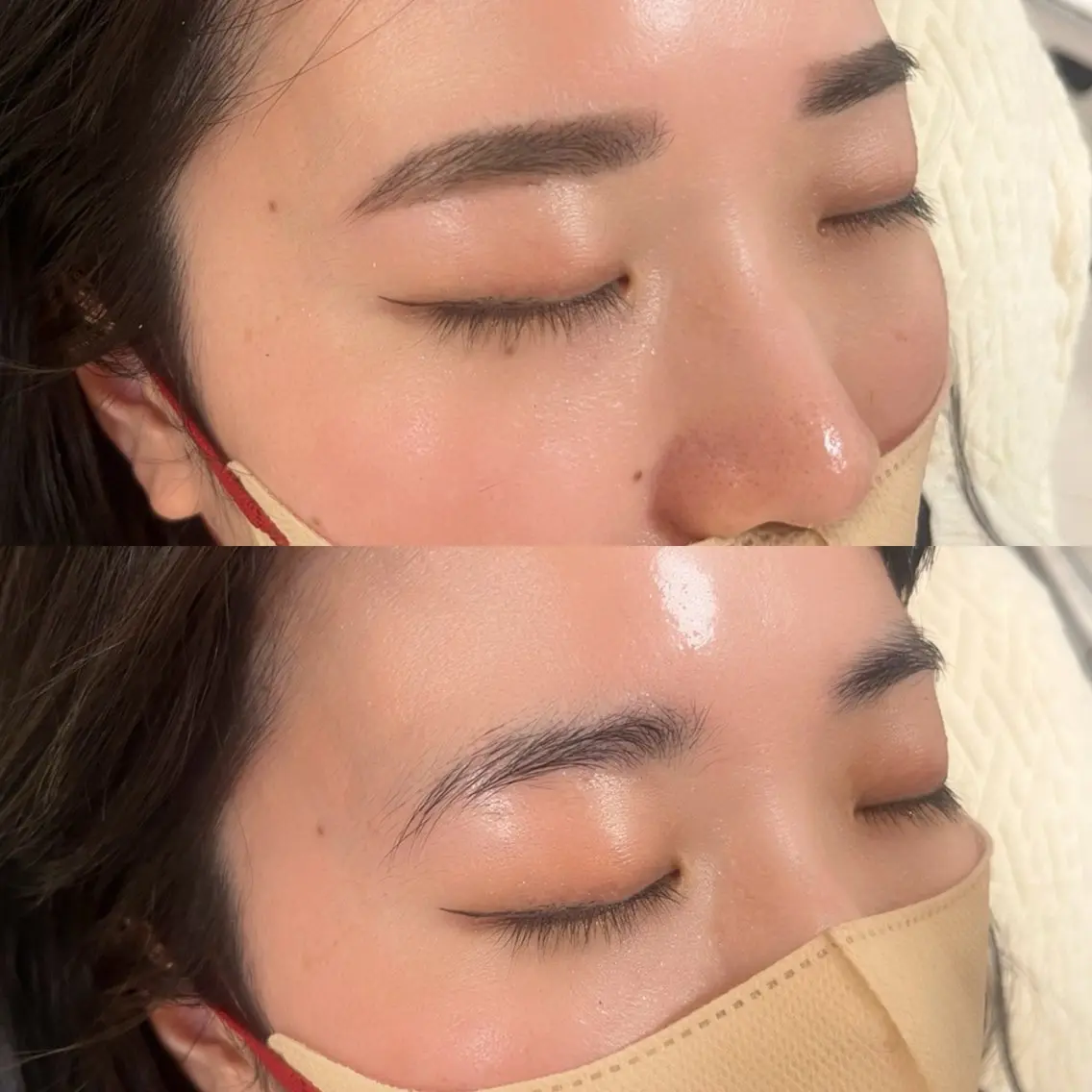 アイブロウ ワックス脱毛 眉カット REJOUIR ❄️ゆきなのマツエク・マツパデザイン