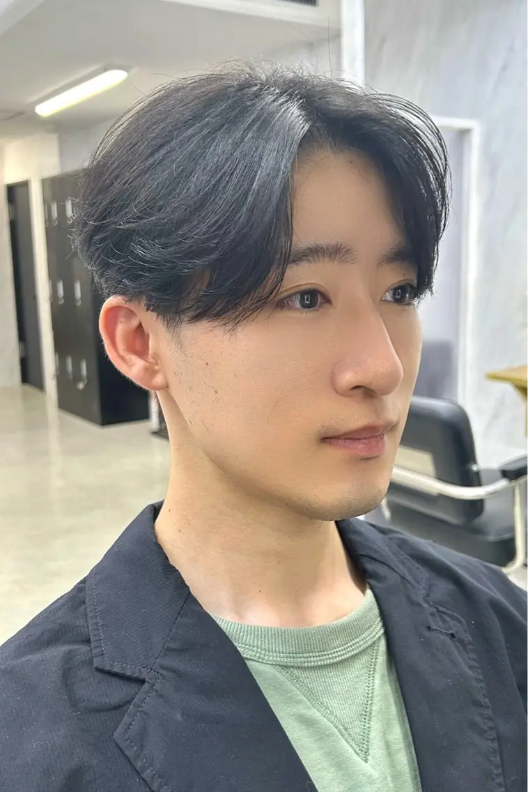 ショート カラー メンズ カット ヘアセット メンズスタイリスト 前田雄輝のヘアスタイル