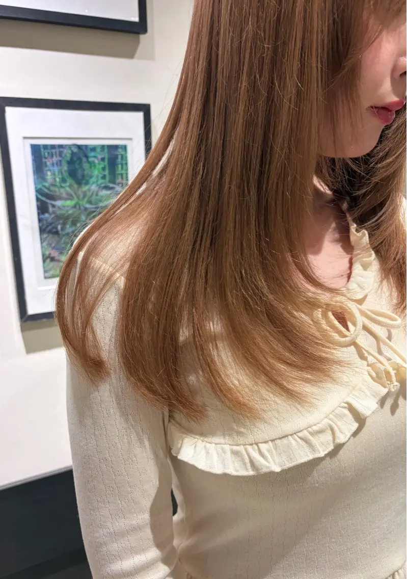 セミロング モデル様募集中 ✂️カギワダのヘアスタイル
