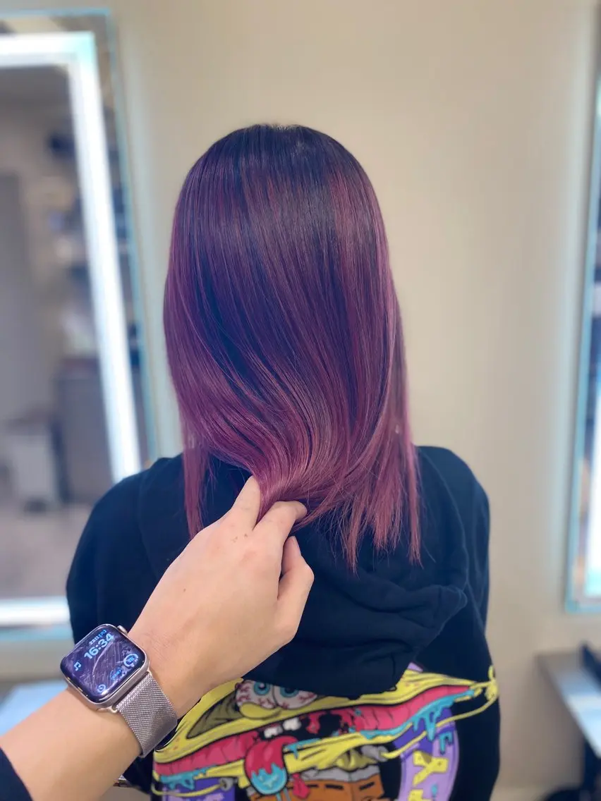 ロング カラー アディクシーカラー バレイヤージュ ブリーチ デザインカラー ダブルカラー カット ヘアカラー トリートメント opus 店長大和 レイヤー/赤み消しのヘアスタイル