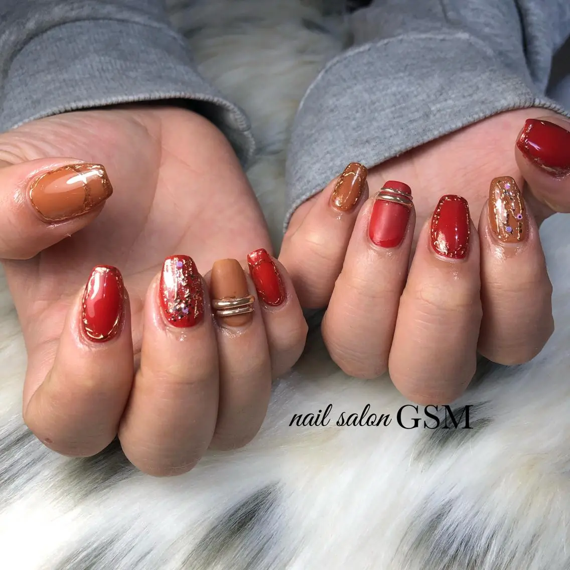 ネイル ハンドネイル nail salon GSMのネイルデザイン
