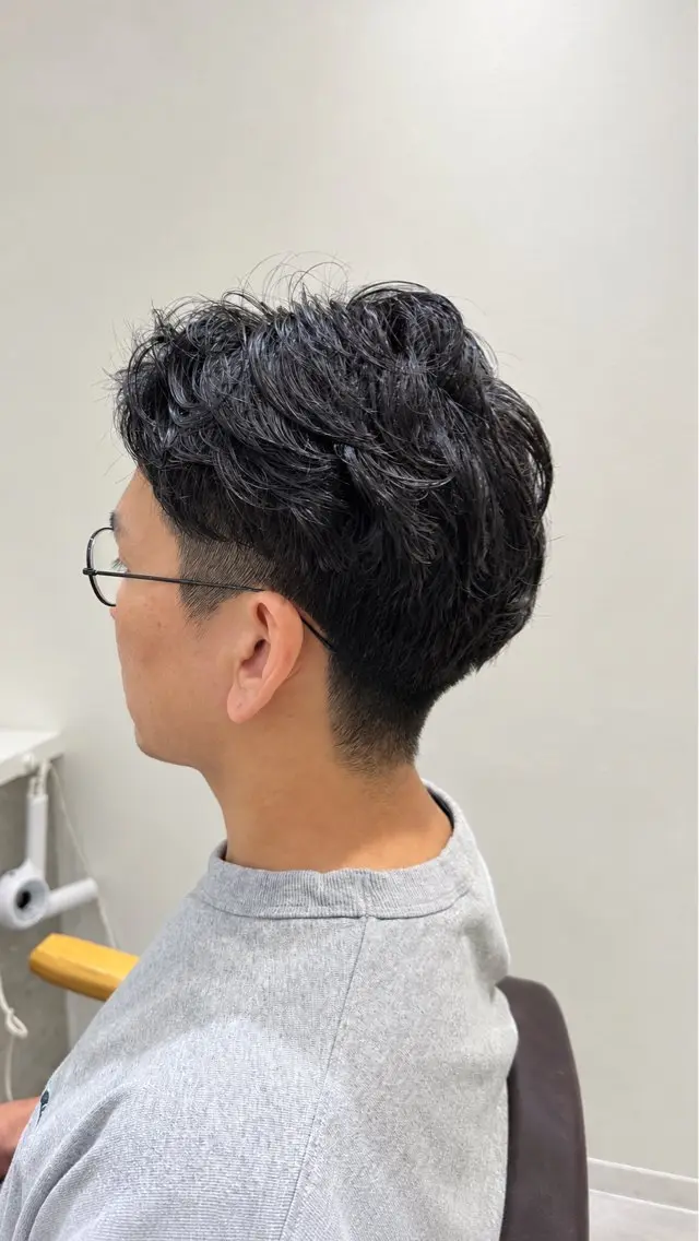ショート パーマ メンズ 東京🗼メンズカット 歴14年🌸大塚🌸のヘアスタイル