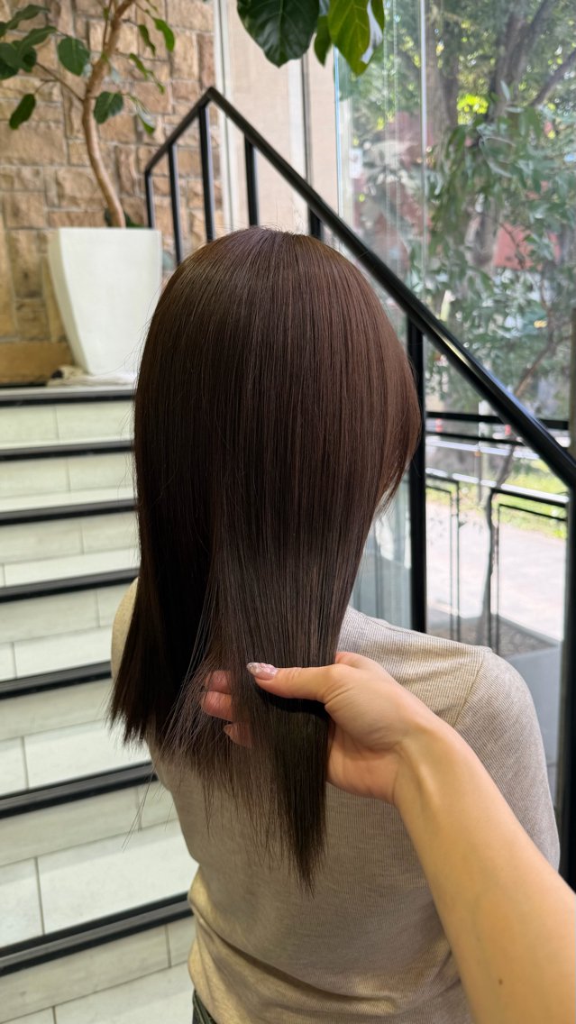 カラー ヘアカラー 透明感┊︎レイヤー ┊︎mira🎀のヘアスタイル