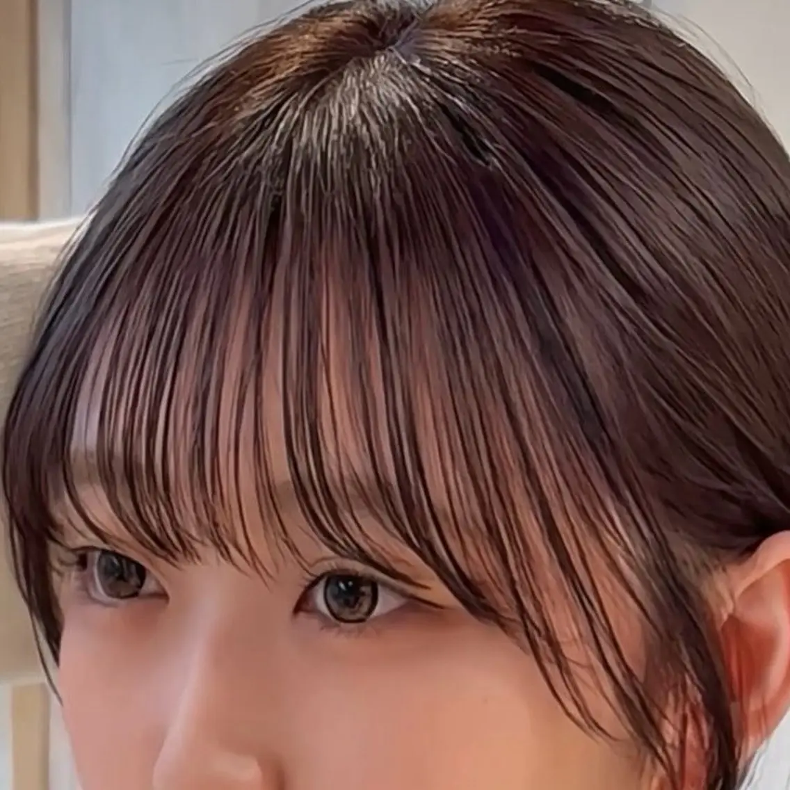 【簡単スタイリング】ポイントパーマ＋前髪＆顔まわりカット【ワンカール】の写真
