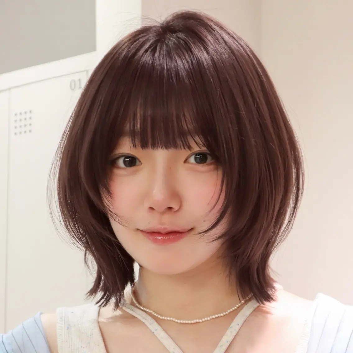 ショート rico/暖色カラー /レイヤーカットのヘアスタイル