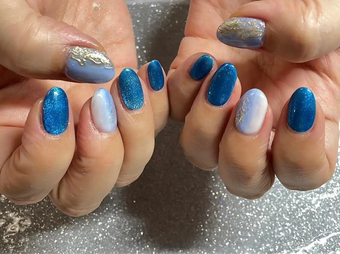 ネイル ハンドネイル VIERU 🌈🎀💖のネイルデザイン