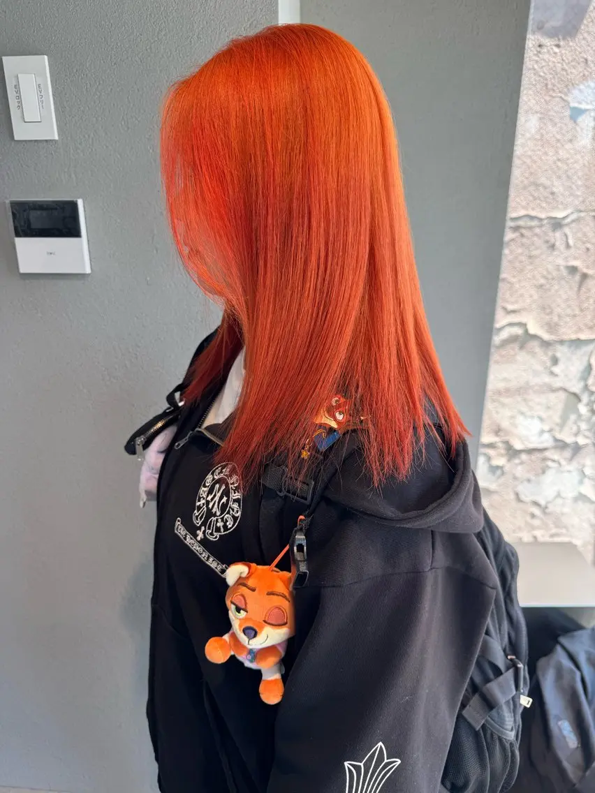 ロング カラー バレイヤージュ ミストバング ベージュカラー ブリーチ 抜きっぱなしブロンド ヘアカラー トリートメント 札幌美容師/ブリーチ /ハイトーン/Doiのヘアスタイル