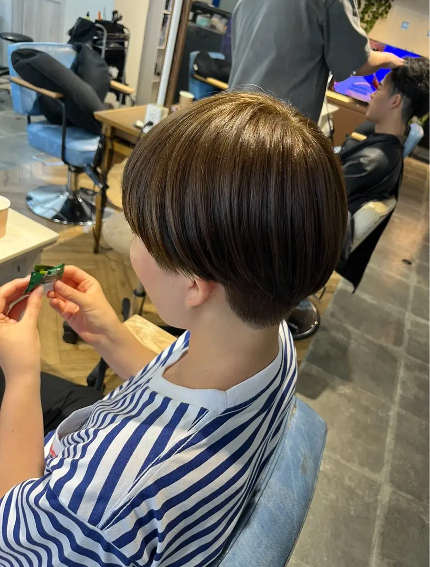 ショート カット 🫟メンズスタイル 特化型マナ🫟のヘアスタイル