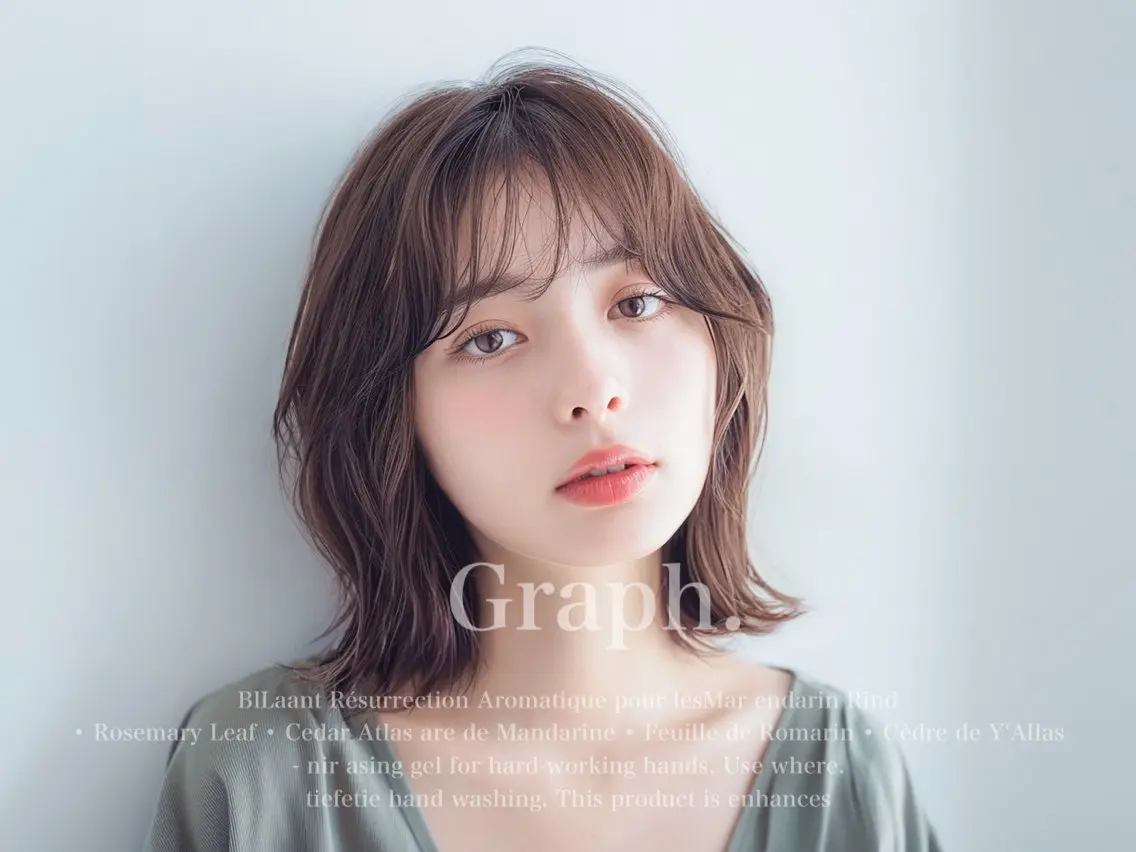 ミディアム カラー パーマ Graph. （グラフ）立川🪽✨のヘアスタイル