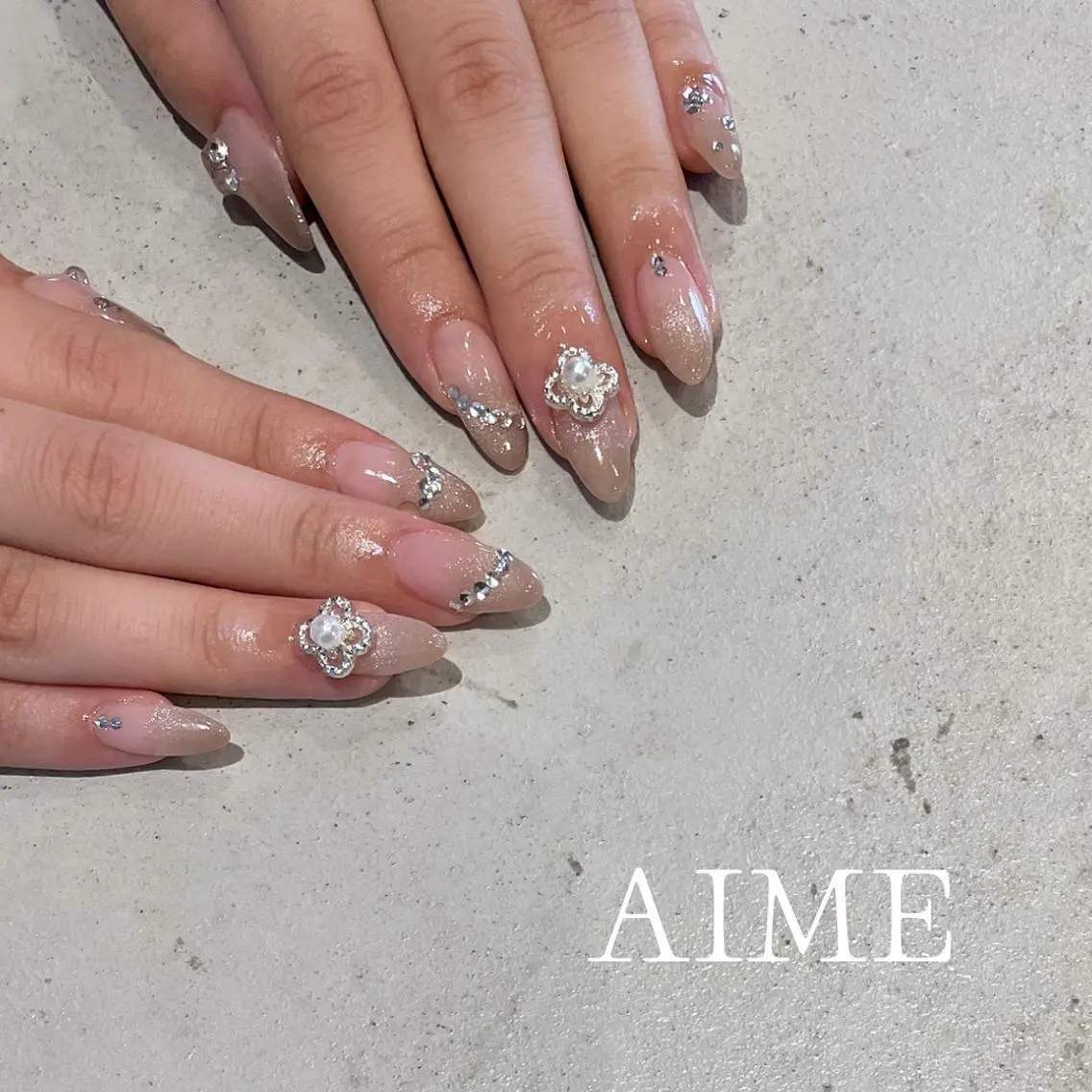 ネイル ハンドネイル AIME (momo)のネイルデザイン