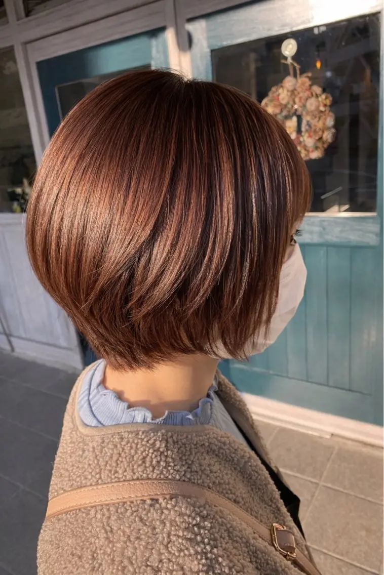 ショート カラー カット ヘアカラー 野呂 隼人のヘアスタイル