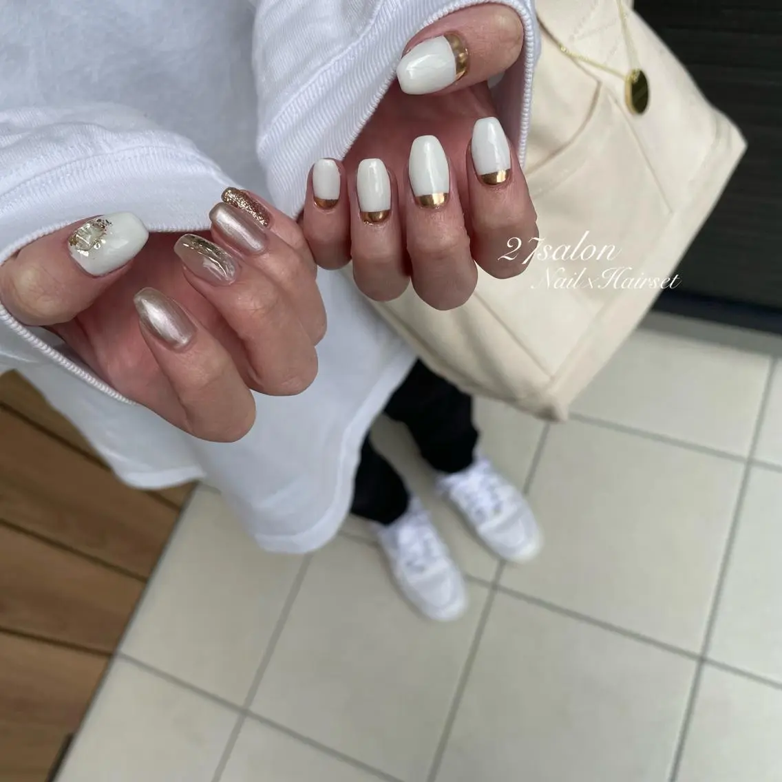 ネイル ニュアンスネイル 27salon yuinaのネイルデザイン