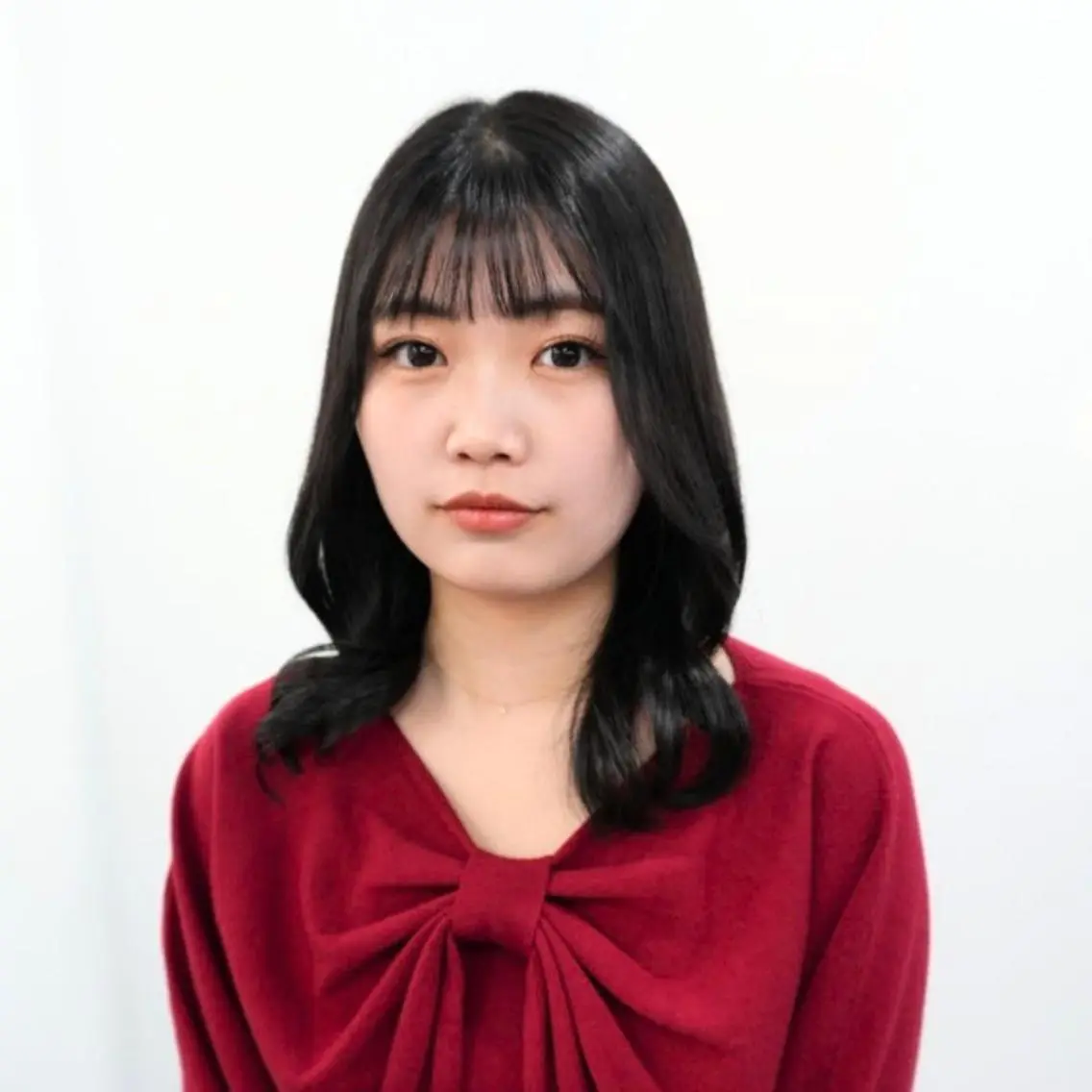 セミロング カラー 黒髪 小顔カット ❇️安達 優心❇️ レイヤー/艶髪特化のヘアスタイル