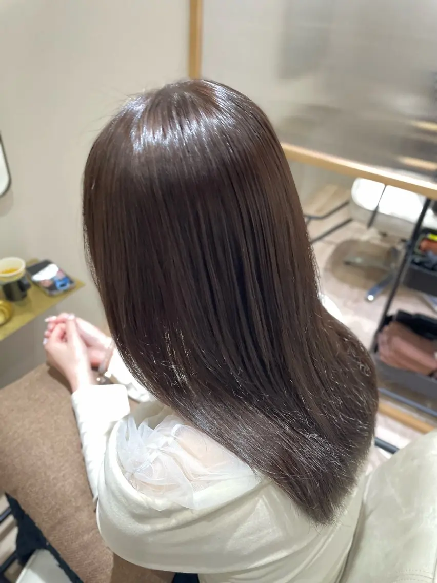 ロング カラー カット 縮毛矯正 トリートメント 【髪質改善・美髪 矯正】🌟だいち🌟のヘアスタイル