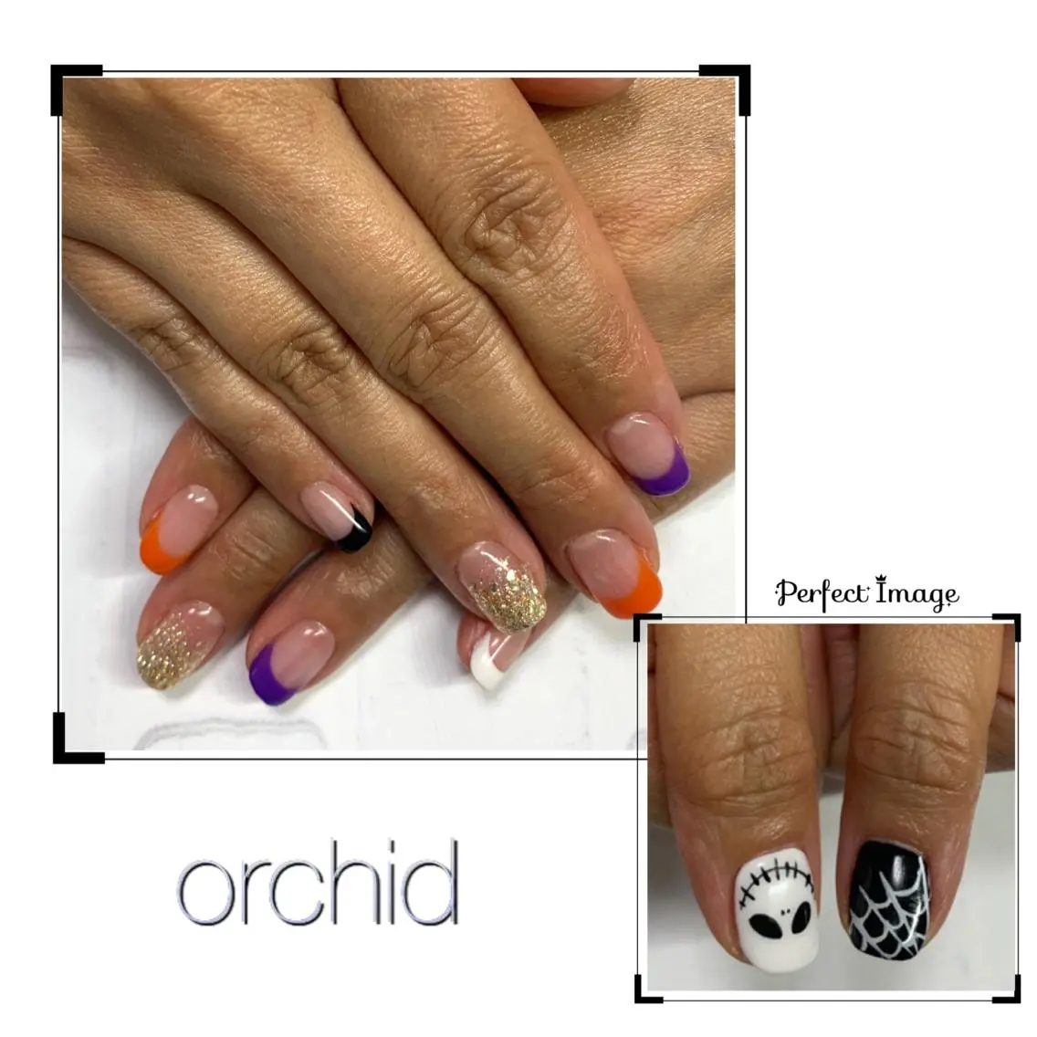 ネイル ハロウィン orchid ♡オーキッドのネイルデザイン