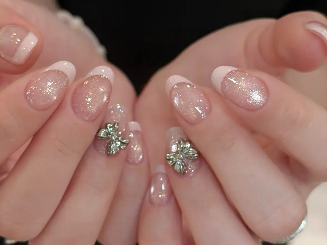 メンズ ネイル メンズ韓国風 ハロウィン クリスマス べっ甲ネイル ボルドー ハンドネイル NEW NAIL 池袋🔥🧲のネイルデザイン
