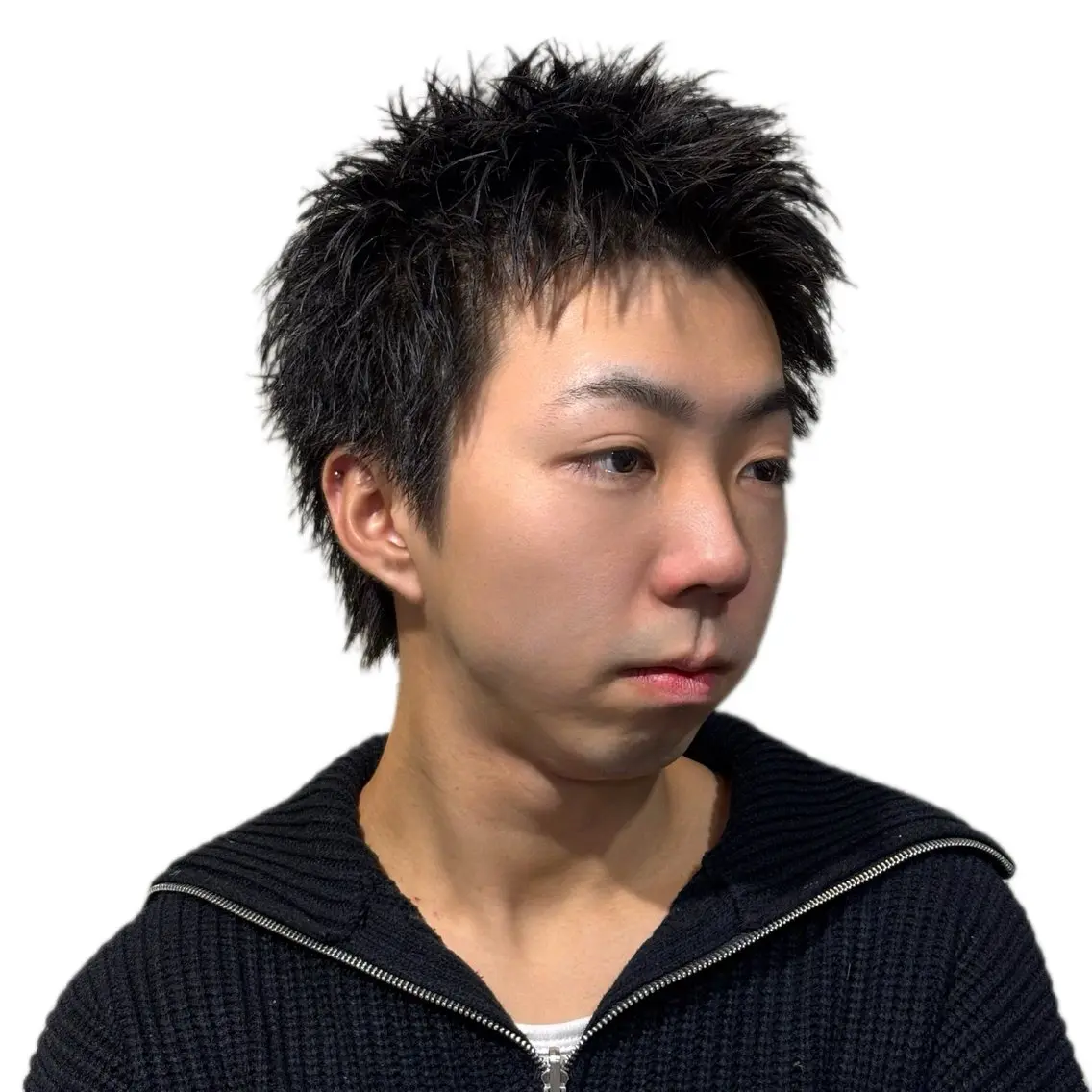 メンズ スパイキーショート 池袋メンズ縮毛矯正 ｜玉城柊平のヘアスタイル