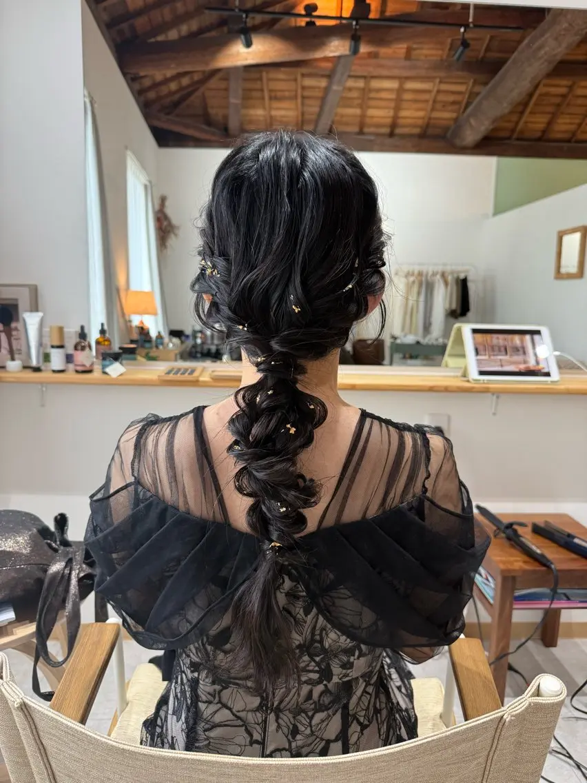 ヘアアレンジ ヘアセット h a k u 大倉 卓人のヘアスタイル