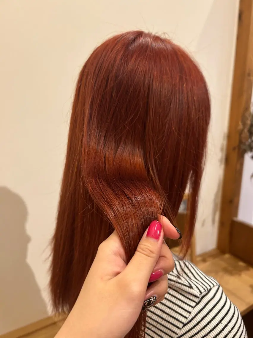 ロング カラー 🤍江坂 ハヤシアヤナ🤍のヘアスタイル