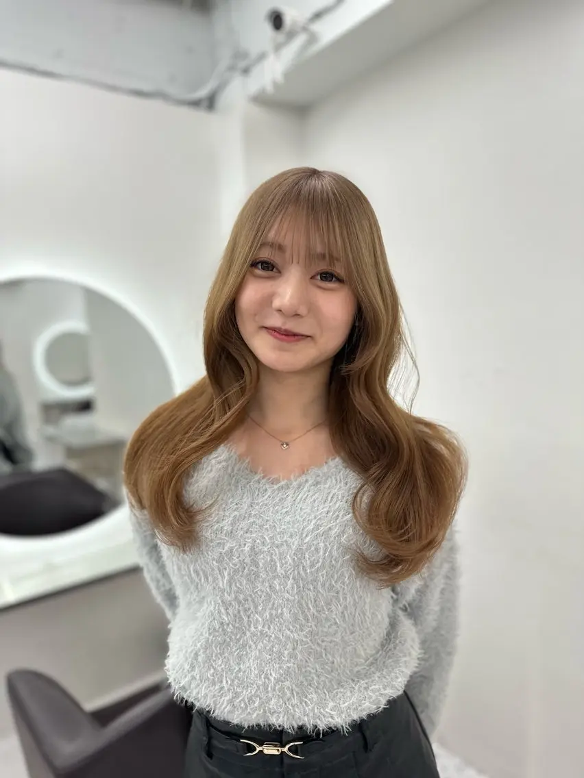 ❤️大人気❤️痛みが気になる方へ✨ケアブリーチ✨ダブルカラー+🫧保湿treatment🫧の写真