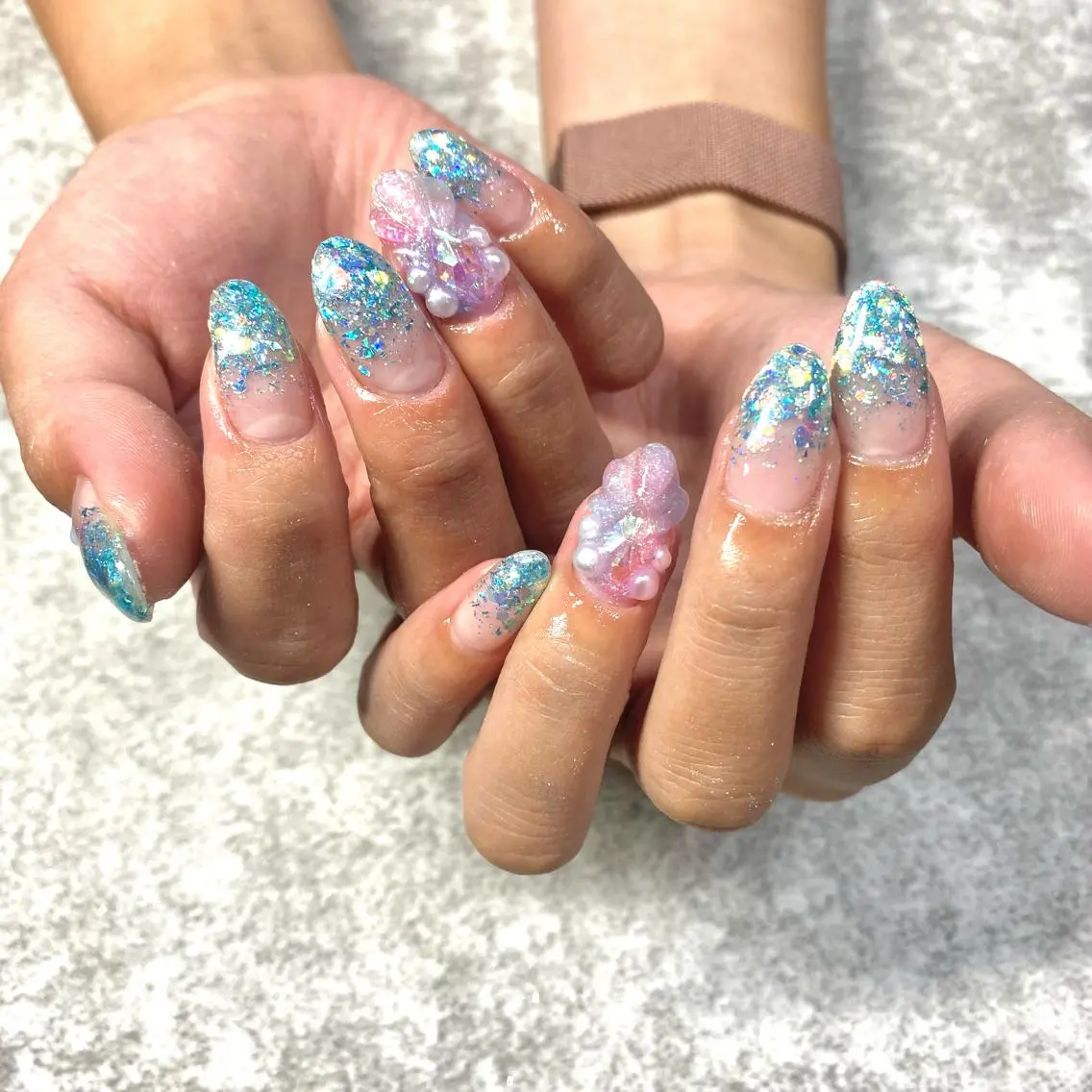 ネイル キラキラネイル ハンドネイル ★Rinail... .のネイルデザイン