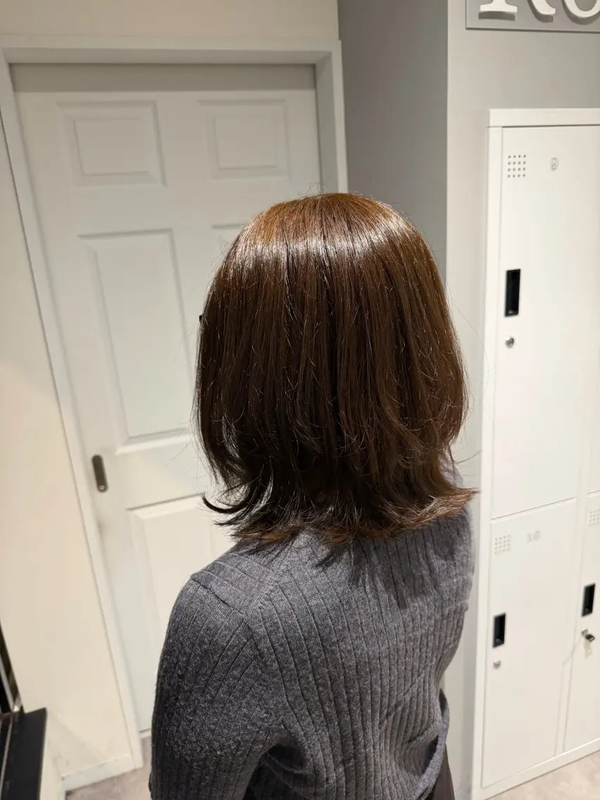 カラー 繋 真帆のヘアスタイル