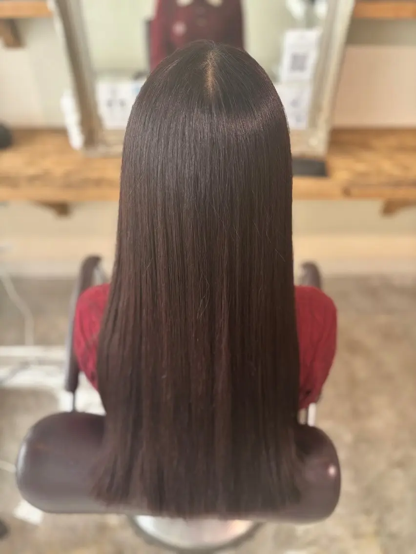 ロング ヘアカラー 田中 准羽のヘアスタイル