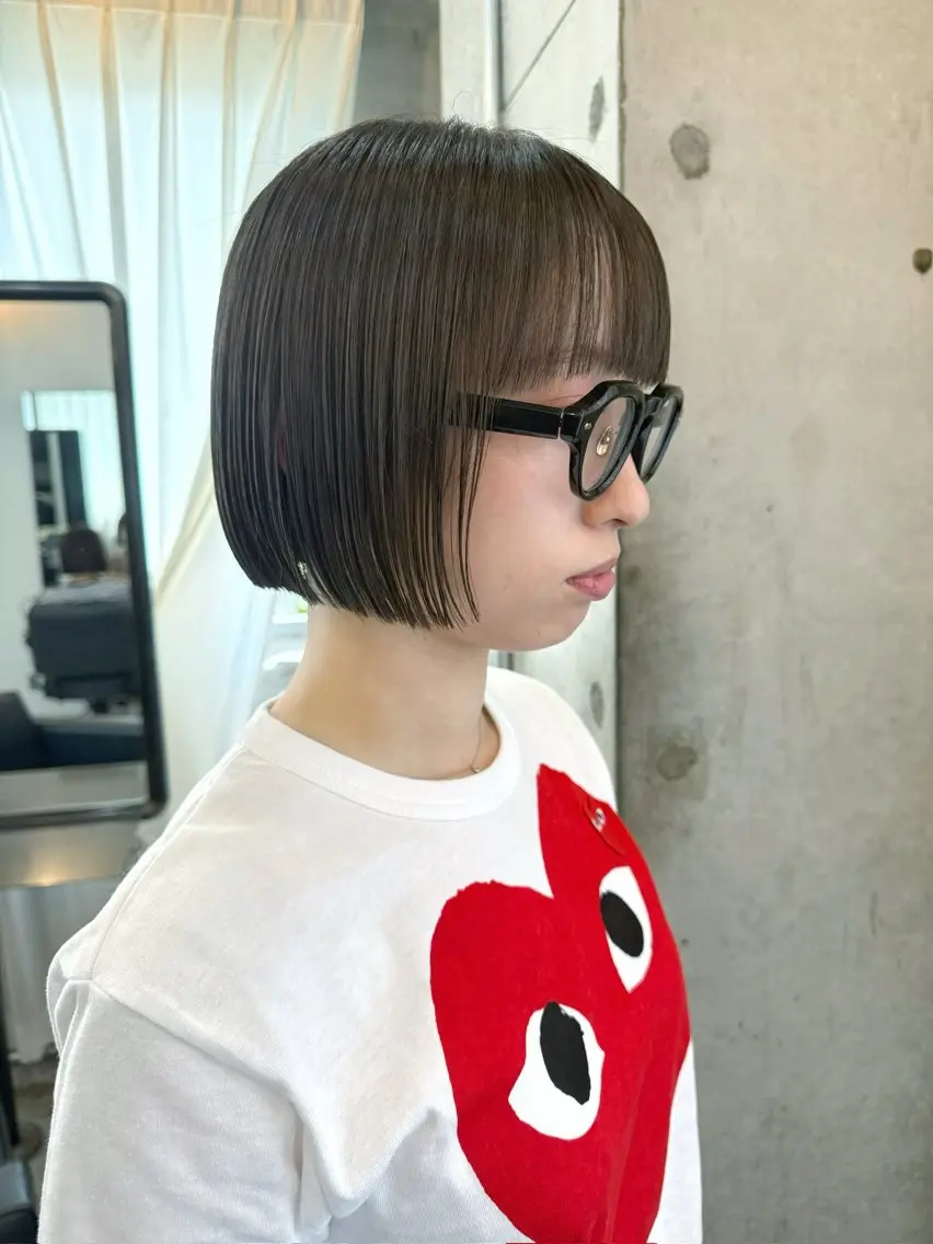 ショート カット トリートメント HIROKI ” ボブのヘアスタイル