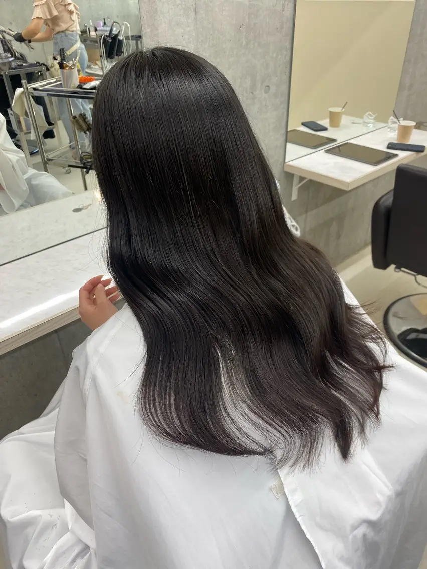 ロング うる艶ヘア♡韓国好き 透明感　shotaのヘアスタイル