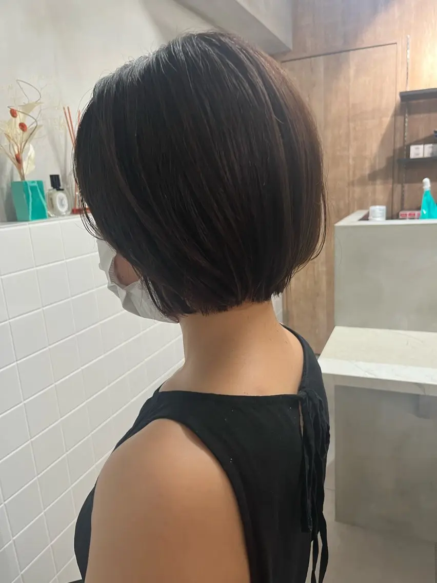ショート ショートヘア anon Loemのヘアスタイル